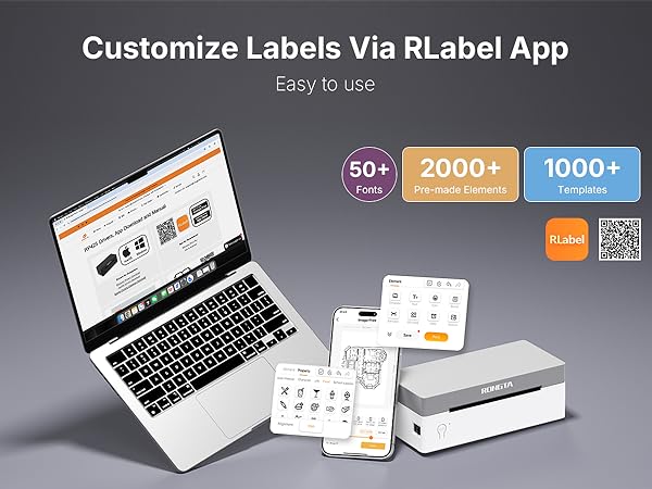 Rongta Shipping Thermal Label Printer