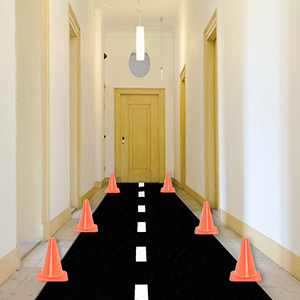 racetrack floor runner, race car floor runner, blaze and the monster machines, boy birthday party