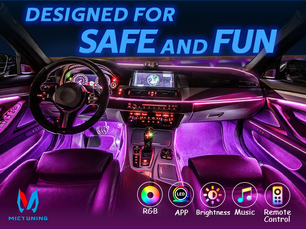 Car LED Interior Strip