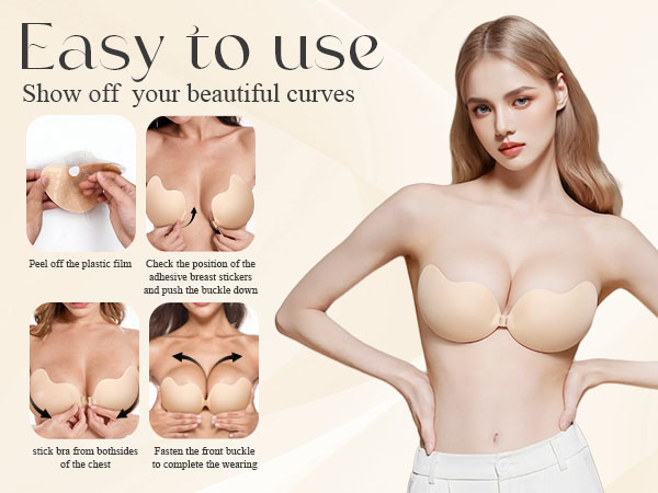Push Up Sticky Bra