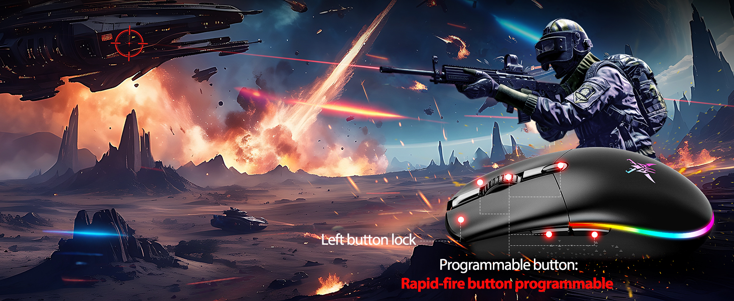 wireless gaming mouse