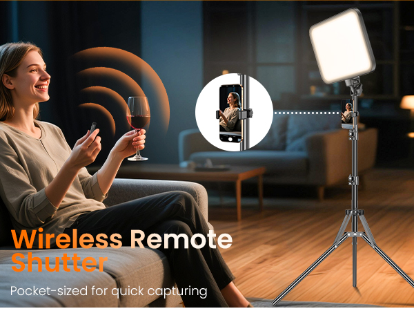 aro de luz para grabar videos