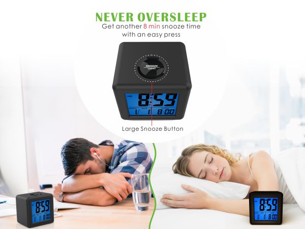 battery alarm clock