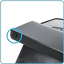 Inclined desk file organizer