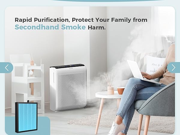 air purifiers protect your family from secondhand smoke harm