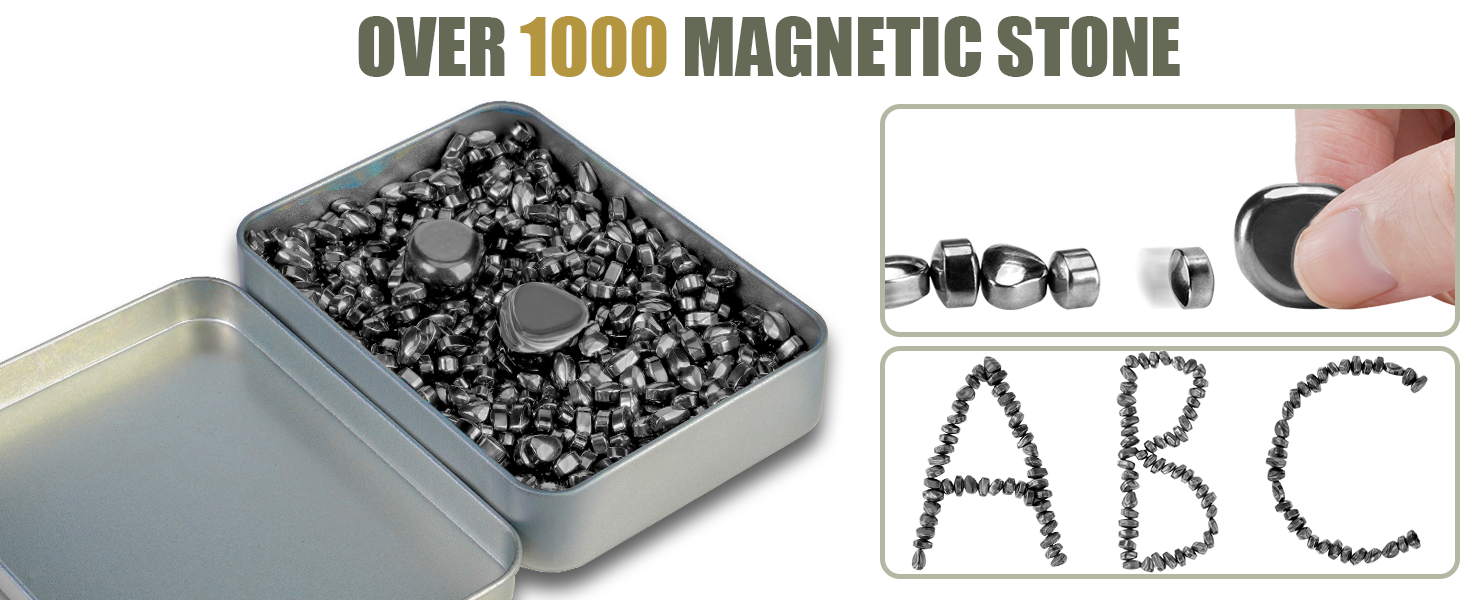 JUNYANG Magnetic Balls, Magnetic Putty, Magnetic Beads, Fidget Toy for Adults, Desk Toys for Office