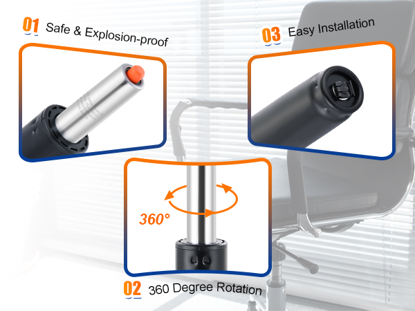 Office Chair Gas Lift Cylinder Replacement 160L