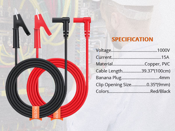 Banana Plug Test Cable