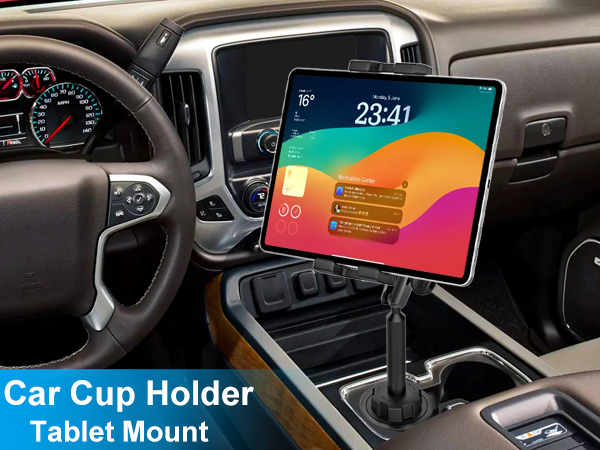 tablet cup holder mount