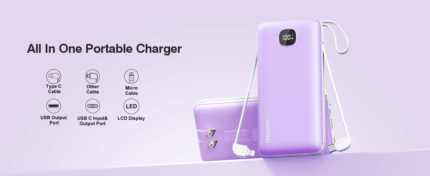 all in one portable charger