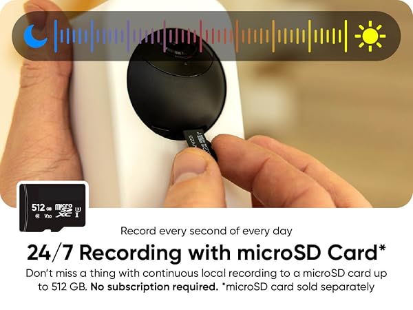 Wyze Indoor Cam Pan microSD Card Local Recording