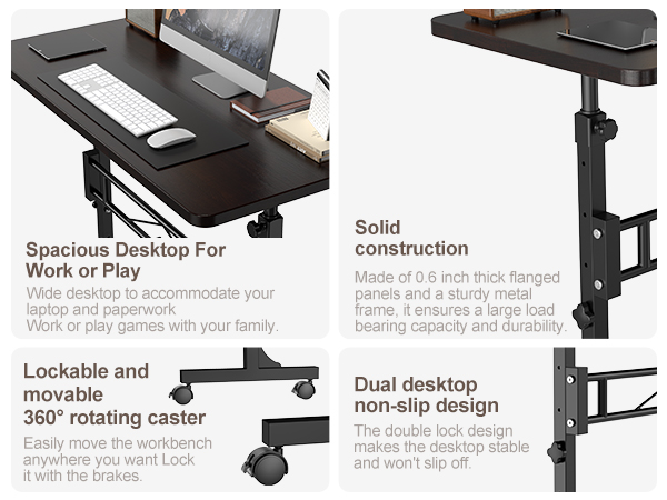Small Standing Desk Adjustable Height