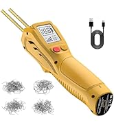 Cordless Plastic Welder, Plastic Welding Kit with 200PCS Hot Stapler, USB Rechargeable Welder Gun...