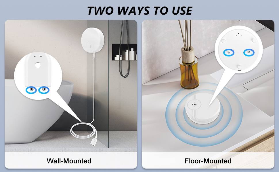 2 Pack Water Leak Detector