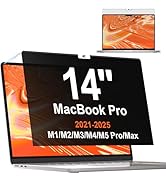 Privacy Screen for MacBook Pro 14 Inch 2021-2025 M5/ M4 /M4 Pro /M4 Max /M3 /M3 Pro /M3 Max /M2 P...