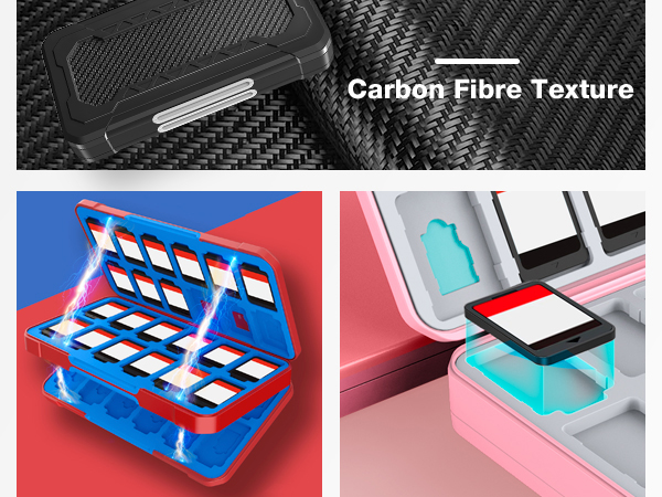 Game card case feature