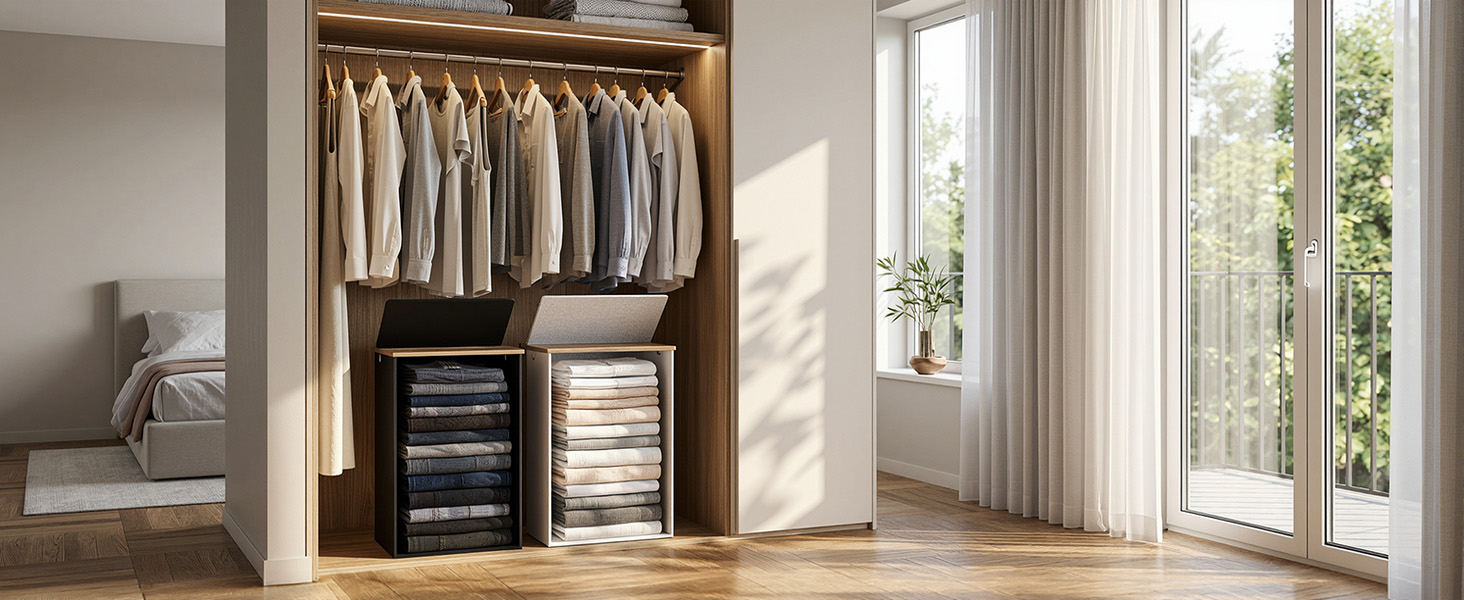 laundry hamper with lid
