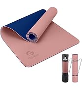 Yoga Mat Non Slip, Eco Friendly Fitness Exercise Mat with Carrying Strap,Pro Yoga Mats for Women,...