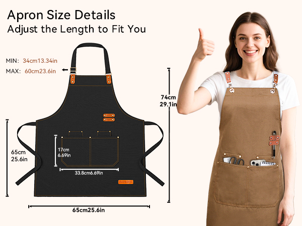 Apron Size Details