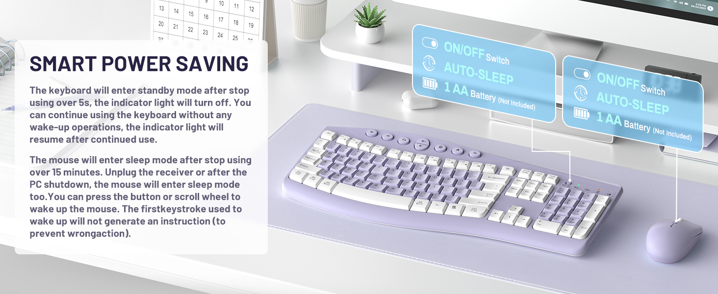 ergonomic keyboard and mouse 6