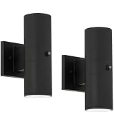 East Grove Home Builder Essentials Heritage Collection 10in Outdoor Wall Tube in Anti-Rust Matte ...