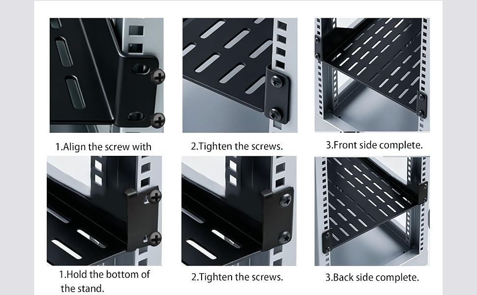 1u server rack shelf