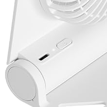 JISULIFE Small Desk Fan