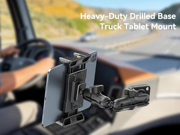 tablet mount for truck