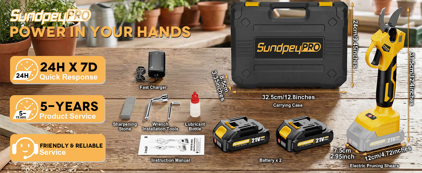 electric pruning shears