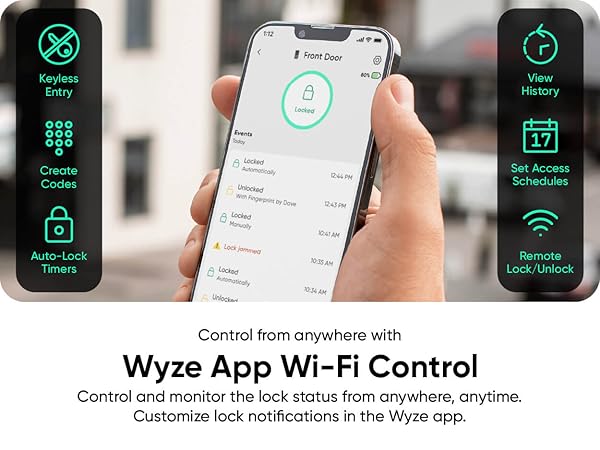 Wyze Lock Bolt v2 WiFi Control