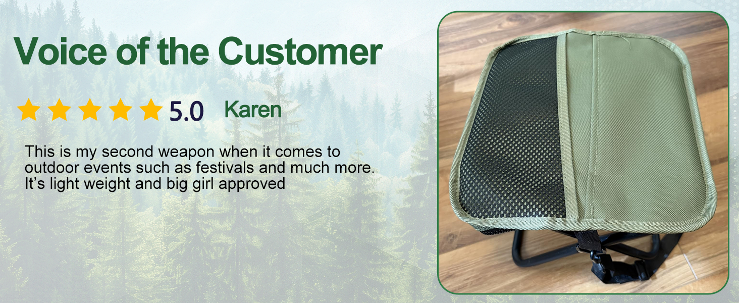 Foldable Stool for Camping