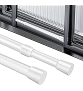 AOBOPLE 2 Pack Window Security Bar, Window Safety Bars, Adjustable Sliding Glass Door Lock, Windo...