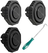 Octagonal Windshield Wiper Switch Knob Compatible with 1985-1989 1990 1991 Ford F-100, F-150, F-2...