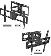 Full Motion TV Wall Mount Bracket for 37-86 inch TV Mounts Up to 132 lbs &amp; TV Wall Mount Bracket ...