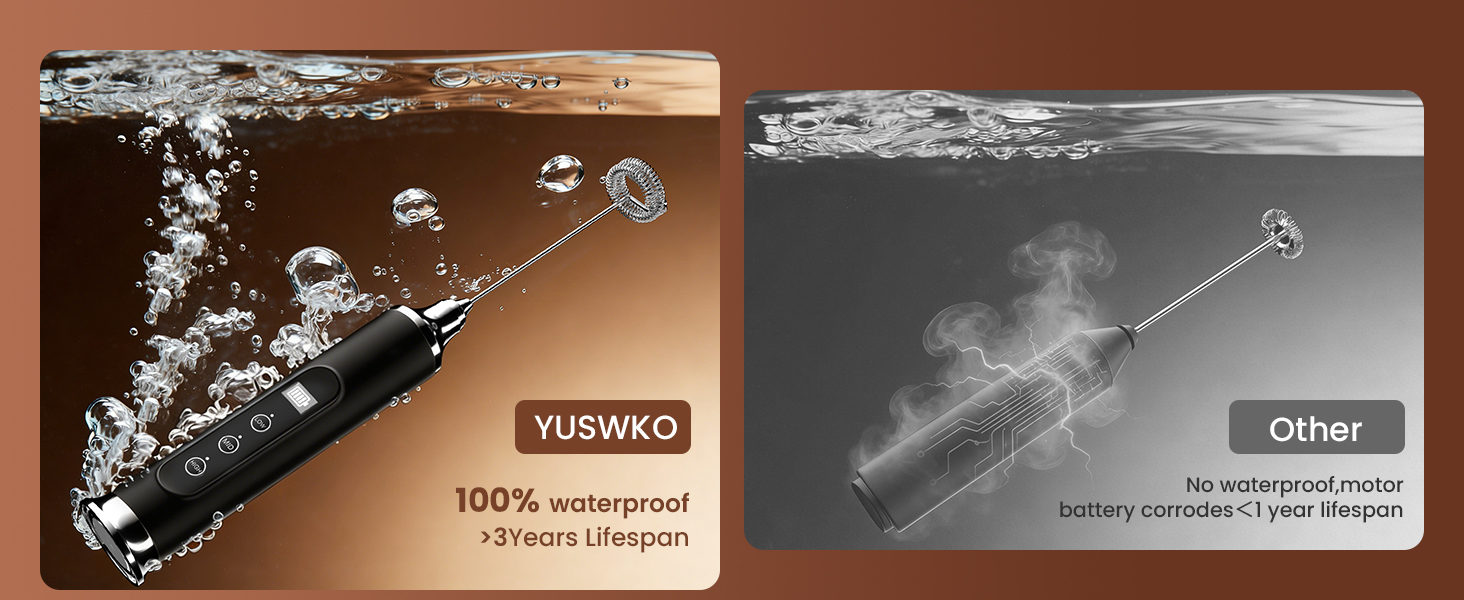 Milk Frother Wand for Coffee,