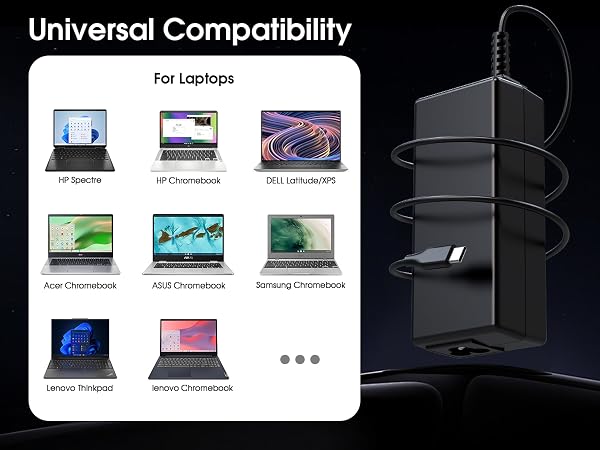 chromebook charger replacement