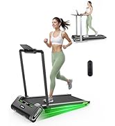 Akluer 13% 6-Level Walking Pad with Auto Incline - Treadmill with Auto Incline and Remote Control...