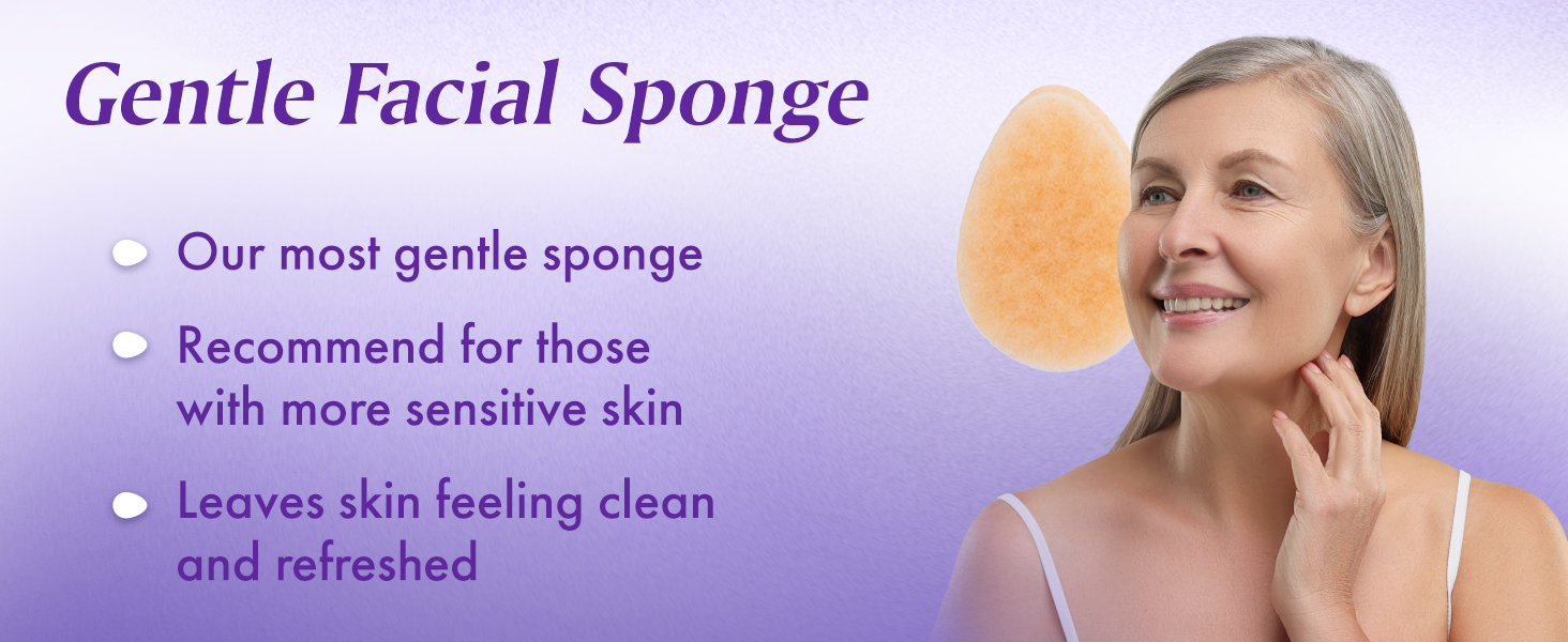 Buf-Puf Gentle Facial Sponge