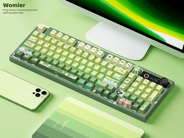 96% Wireless Mechanical Gaming Keyboard