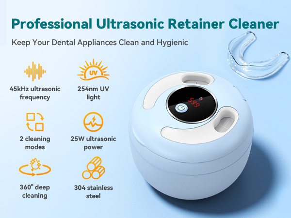 Professional Ultrasonic Retainer Cleaner