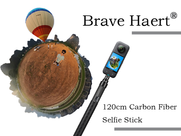Carbon Fiber Extended Invisible Selfie Stick