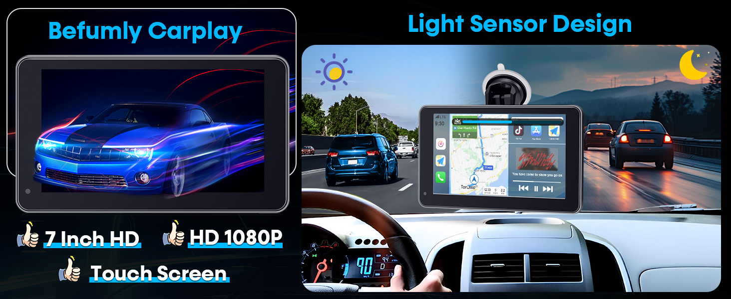 portable apple car play