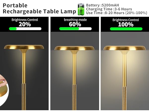 battery powered lamp