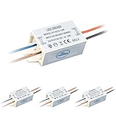 HHTUN 2012 DC12V 12W Power Supply Driver IP67Waterproof 100-265VAC to 12V DC Suitable for Various...