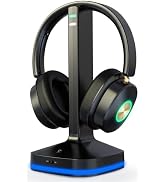 Wireless Headphones for TV, TV Headphones Wireless for Senior with Digital Optical RCA AUX 3.5 MM...