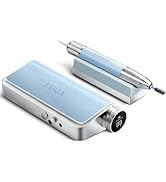 L'UGX Nail Drill Professional Waterproof Brushless 35000RPM Electric Nail File, Rechargeable Nail...
