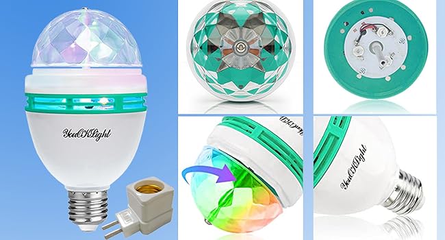 disco light bulb