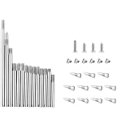 Clarinet Repair Kit Tools,35 Pcs Clarinet Maintenance Repair Replacement Kit, Woodwind Musical In...