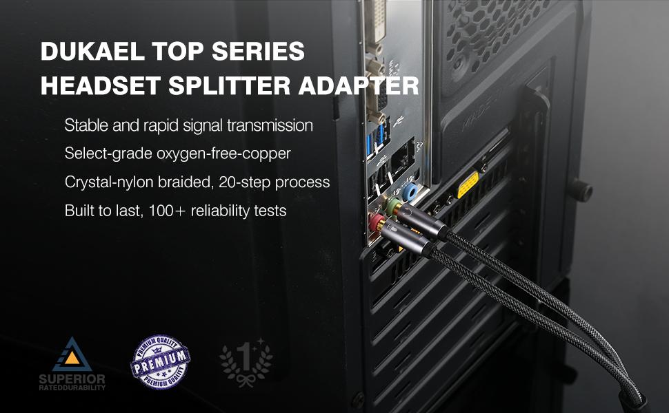 headset splitter adapter