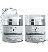 Advanced Anti Aging Retinol Cream Twin Set for Women &amp; Men - With Retinol, Hyaluronic Acid &amp; Vita...